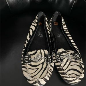Zebra print Flats